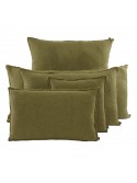 Housse de coussin California 40x60 - Haomy olive