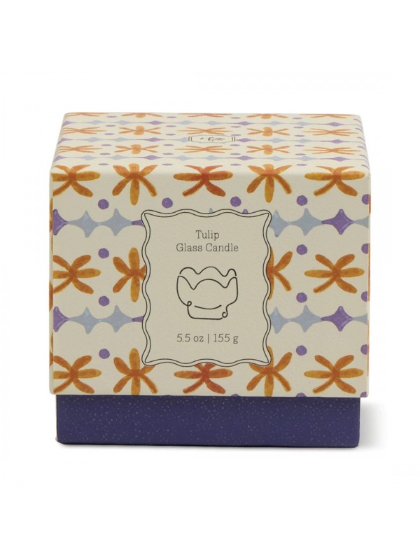 Bougie Tulipe Orange and Blue - Paddywax